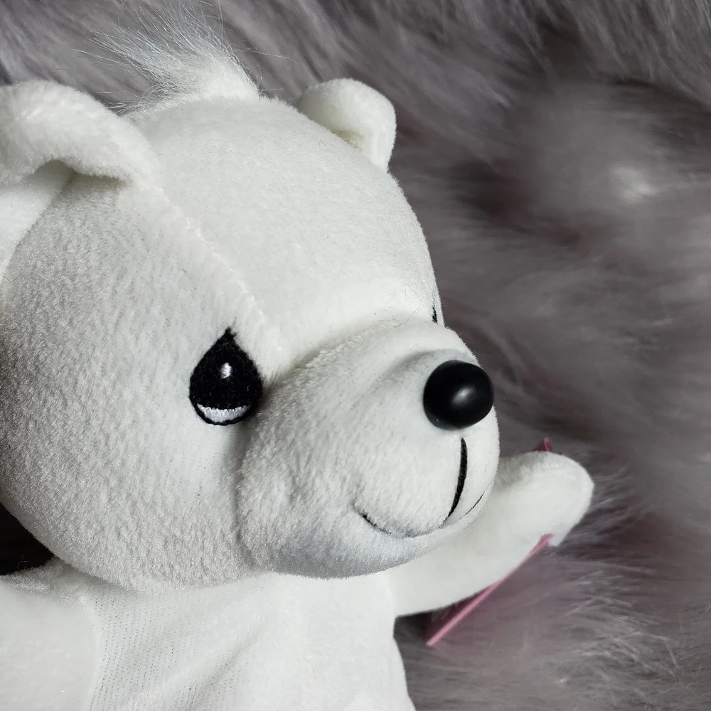 Vintage‎ Precious Moments tender tails 1998 White Teddy bear plush